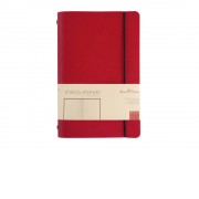 Ежедневник недатированный А5 Palermo, красный