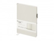 Ежедневник недатированный А5 Grand, жемчужный