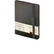 Ежедневник В5 недатированный Leggenda, черный