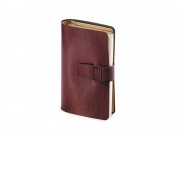 Ежедневник недатированный А5- Sienna, бордовый