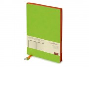 Ежедневник А5 недатированный Mercury, салатовый