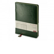 Ежедневник А5 недатированный Polo, зеленый