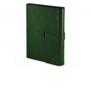 Ежедневник недатированный А5 Senate с магнитным клапаном, темно-зеленый