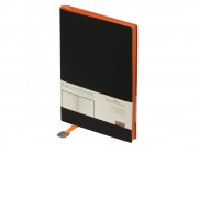 Ежедневник А5 недатированный Mercury, черный