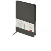Ежедневник А5 Megapolis Color soft-touch, серый