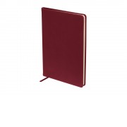 Ежедневник недатированный А5 Megapolis Velvet New, бордовый