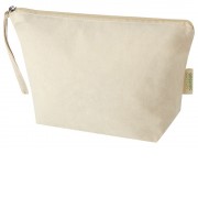 Orissa большая сумка для аксессуаров из органического материала GOTS, 180 г/м², 3 л - Натуральный