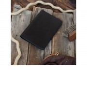 Докхолдер кожаный, черный