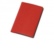 Обложка для паспорта с RFID защитой отделений для пластиковых карт Favor, красная/серая