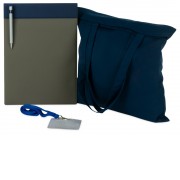 Набор для конференций Conferencier, темно-синий