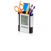 Подставка Секунда, черный/серебристый