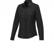 Pollux Женская рубашка с длинным рукавом, черный