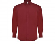 Рубашка Aifos мужская с длинным рукавом, гранатовый