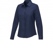 Pollux Женская рубашка с длинным рукавом, темно-синий
