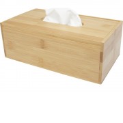 Бамбуковый контейнер для коробки с салфетками Inan, natural