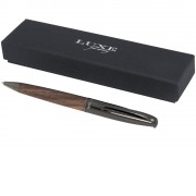 Шариковая ручка с деревянным корпусом Loure, черный/коричневый (Р)