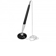 Ручка шариковая на подставке Холд, черный