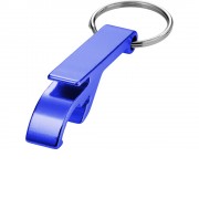 Брелок-открывалка Tao из переработанного алюминия - Ярко-синий