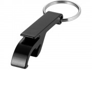 Брелок-открывалка Tao из переработанного алюминия - Черный