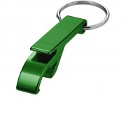 Брелок-открывалка Tao из переработанного алюминия - Зеленый