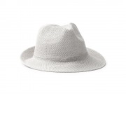 Элегантная шляпа BELOC из синтетического материала с тесьмой, белый