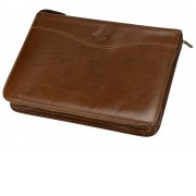 Папка на молнии Первое лицо Giulio Barсa, коричневый