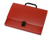 Папка-портфель А4, красный