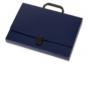 Папка-портфель А4, синий