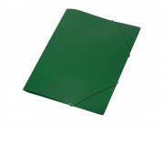 Папка формата А4 на резинке, зеленый