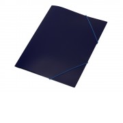 Папка формата А4 на резинке, синий