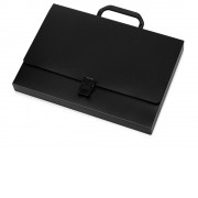 Папка-портфель А4, черный