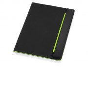 Папка для документов Делос, черный/зеленое яблоко