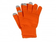 Перчатки для сенсорного экрана Сет, L/XL, оранжевый