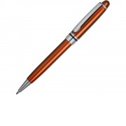 Ручка шариковая Ливорно оранжевый металлик