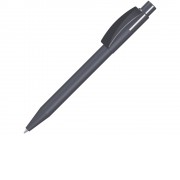 Шариковая ручка из вторично переработанного пластика Pixel Recy, антрацит