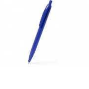 Ручка пластиковая шариковая STIX, черные чернила, королевский синий