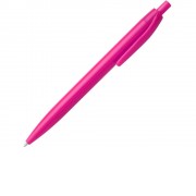 Ручка пластиковая шариковая STIX, синие чернила, фуксия