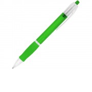 Ручка пластиковая шариковая ONTARIO, папоротник