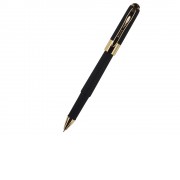 Ручка пластиковая шариковая Monaco, 0,5мм, синие чернила, черный