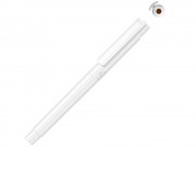 Капиллярная ручка в корпусе из переработанного материала rPET RECYCLED PET PEN PRO FL, белый с коричневым