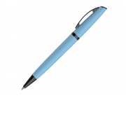 Ручка шариковая Pierre Cardin ACTUEL. Цвет - голубой матовый.Упаковка Е-3