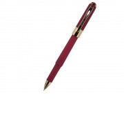 Ручка пластиковая шариковая Monaco, 0,5мм, синие чернила, бордовый