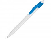 Ручка шариковая Какаду, белый/голубой (P)
