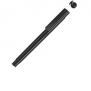 Капиллярная ручка в корпусе из переработанного материала rPET RECYCLED PET PEN PRO FL, черный с синим