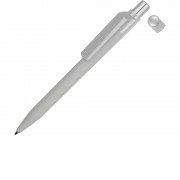 Ручка шариковая UMA ON TOP SI GUM soft-touch, серый