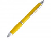 Ручка пластиковая шариковая MERLIN, желтый