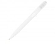 Шариковая ручка Thalaasa из океанического пластика, белый прозрачный/белый