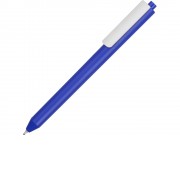 Ручка шариковая Pigra модель P03 PMM, синий/белый