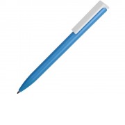 Ручка пластиковая шариковая Fillip, голубой/белый