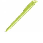 Ручка шариковая пластиковая RECYCLED PET PEN, синий, 1 мм, фисташковый